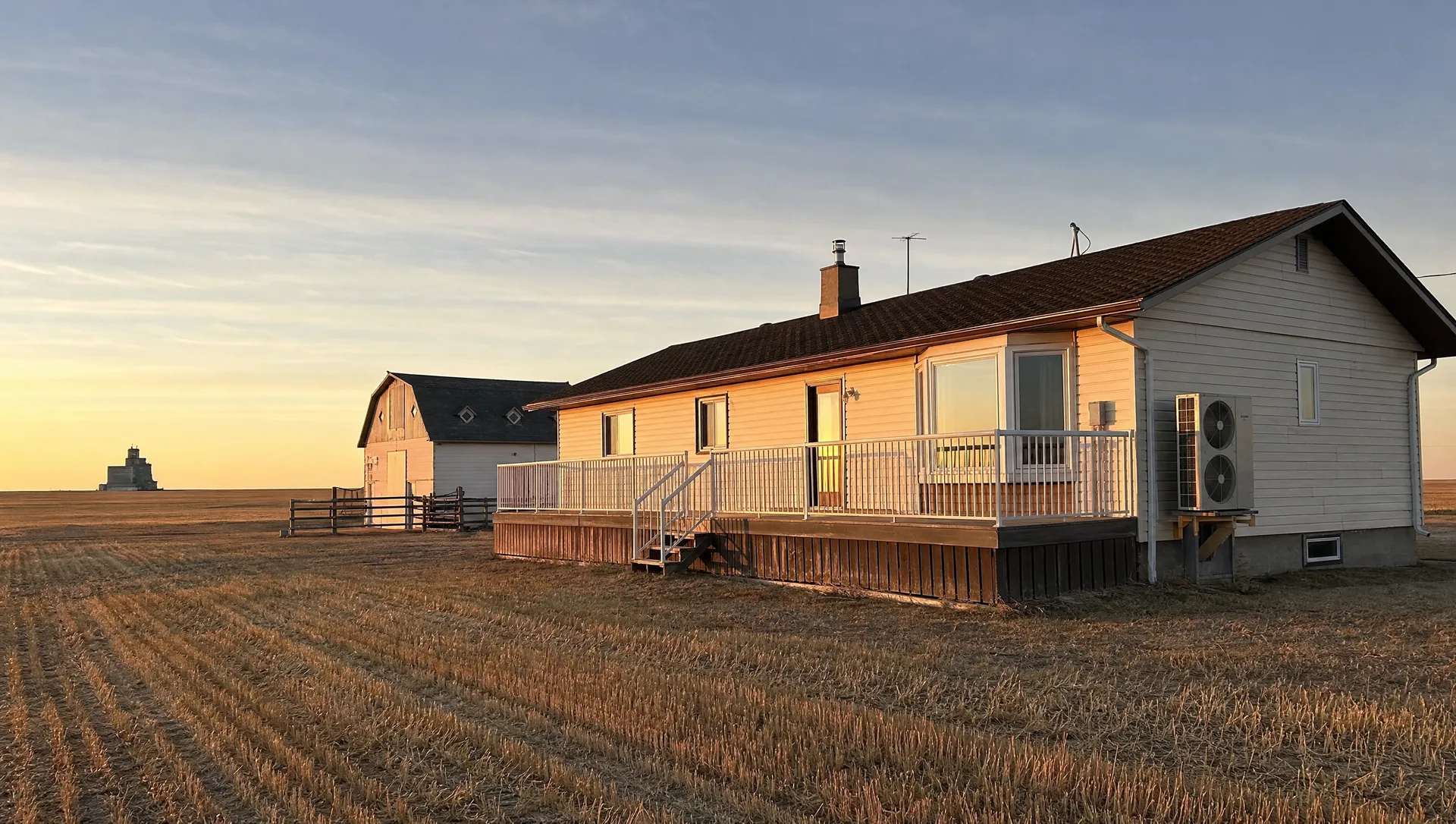 Regina, SK with a heat pump installed — Wascana Lake and the Saskatchewan Legislative Building visible in the scene